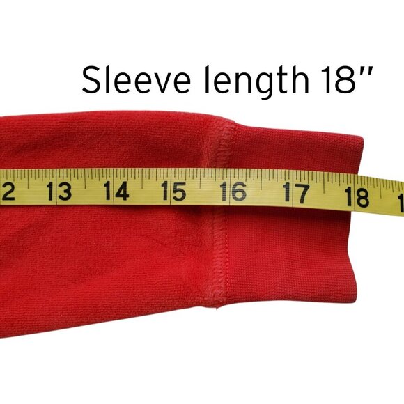 Juicy Couture Girl’s Red Velour Shiny Puppy Rhinestone Crown Graphic Hoodie 6/7 - Picture 9 of 12